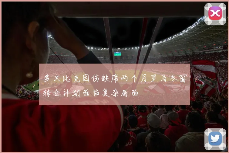 多夫比克因伤缺席两个月罗马冬窗转会计划面临复杂局面