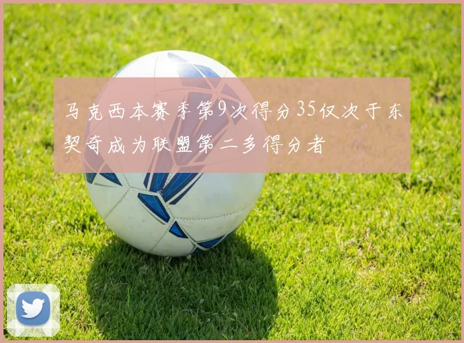 马克西本赛季第9次得分35仅次于东契奇成为联盟第二多得分者