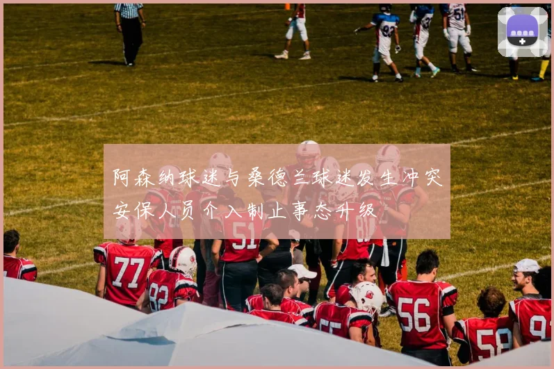 阿森纳球迷与桑德兰球迷发生冲突安保人员介入制止事态升级